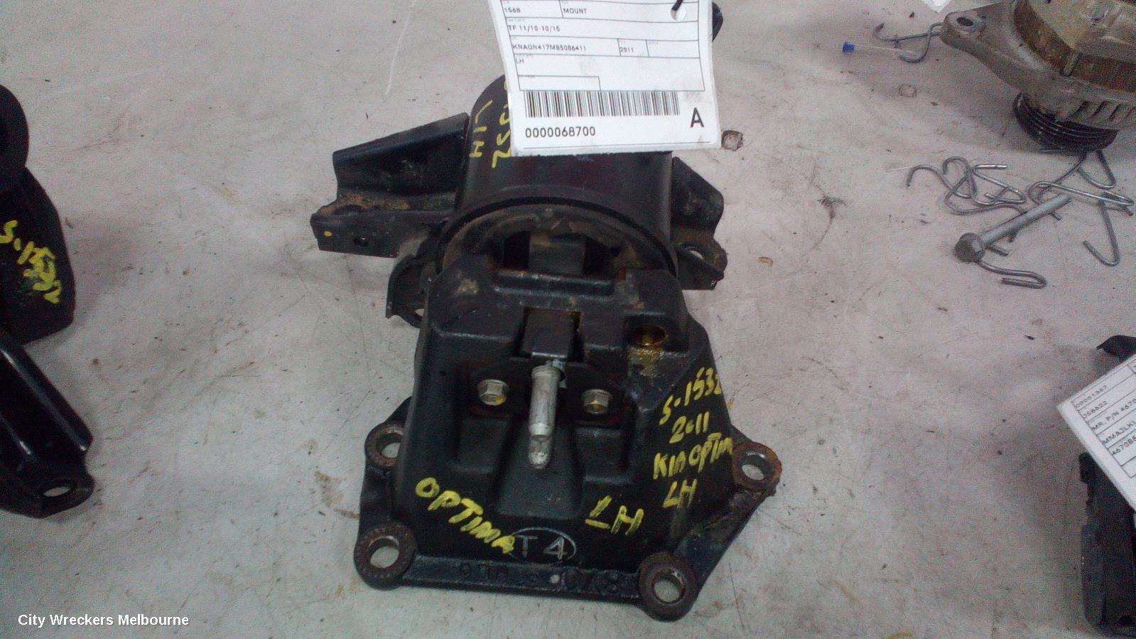 KIA OPTIMA 2011 Mount