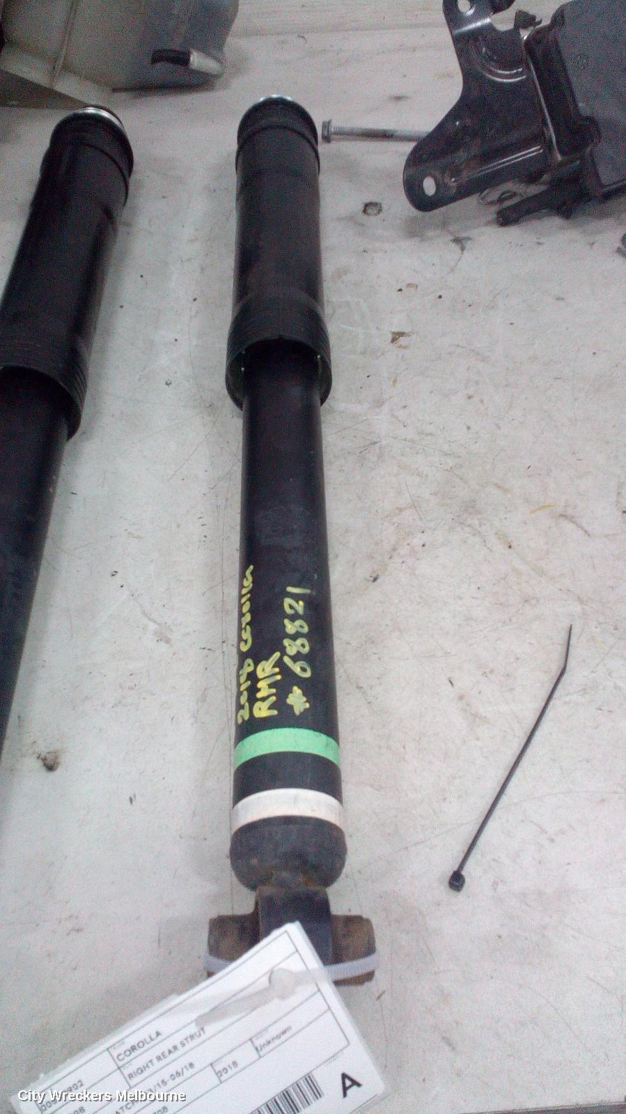 TOYOTA COROLLA 2018 Right Rear Strut