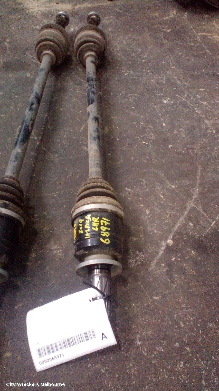 SUBARU IMPREZA 2019 Left Driveshaft