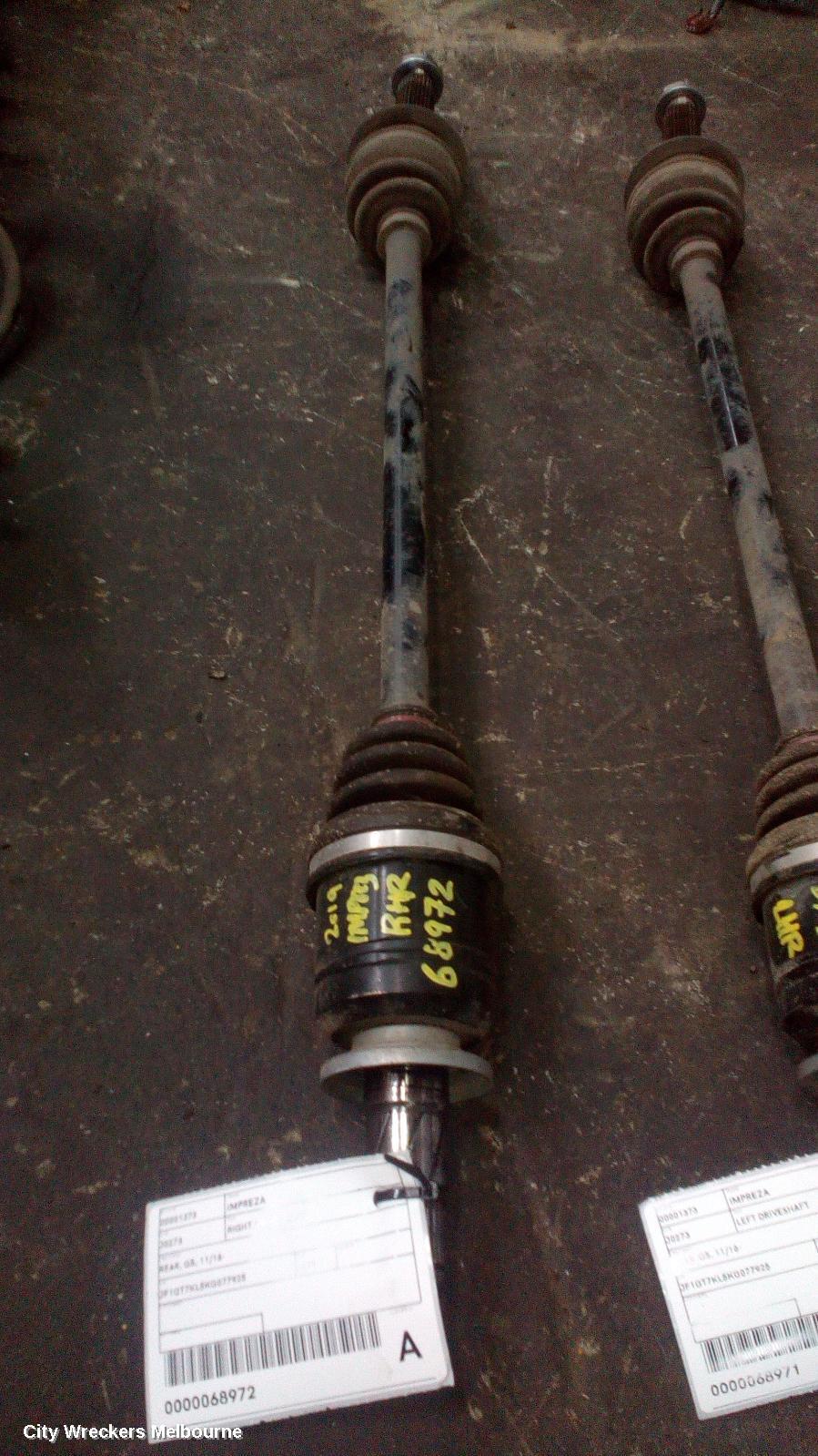 SUBARU IMPREZA 2019 Right Driveshaft