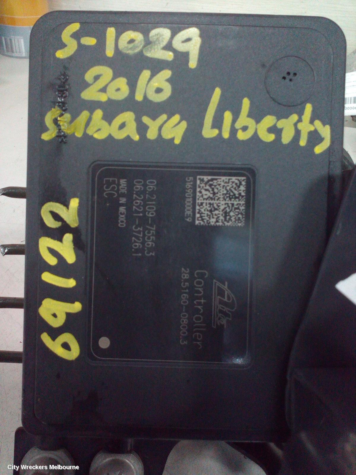 SUBARU LIBERTY 2016 Abs Pump/Modulator