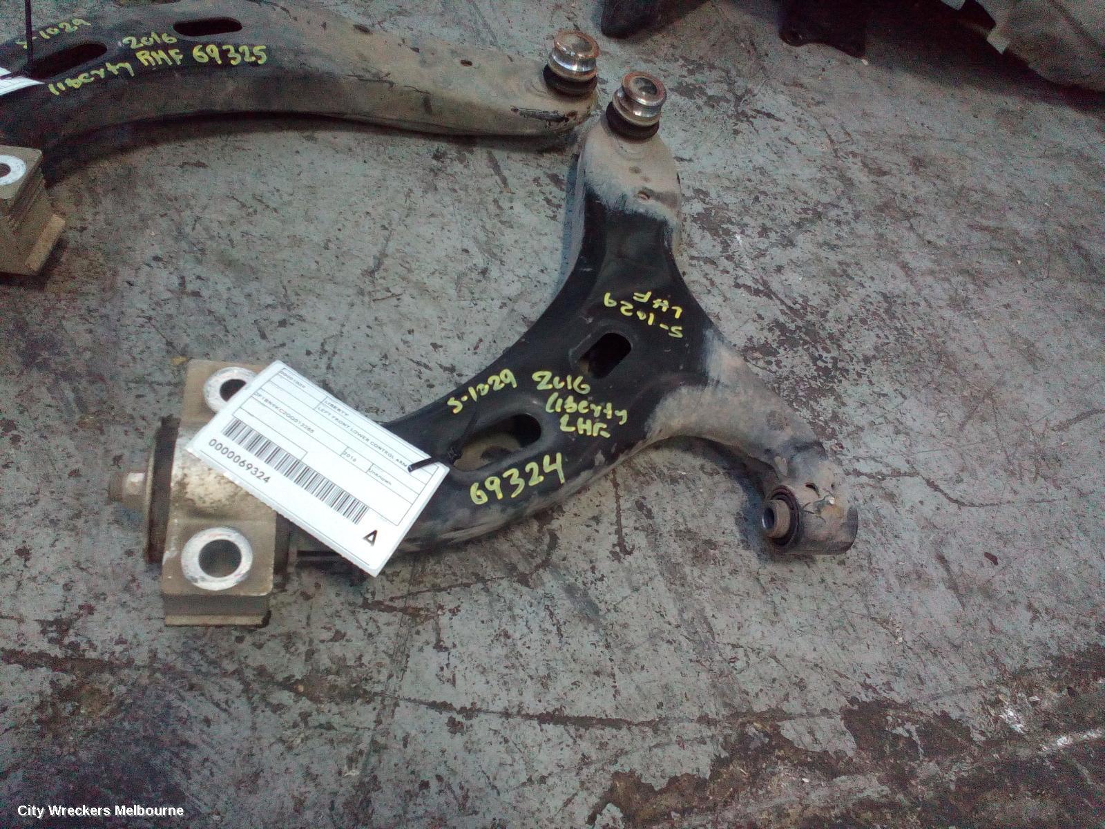 SUBARU LIBERTY 2016 Left Front Lower Control Arm