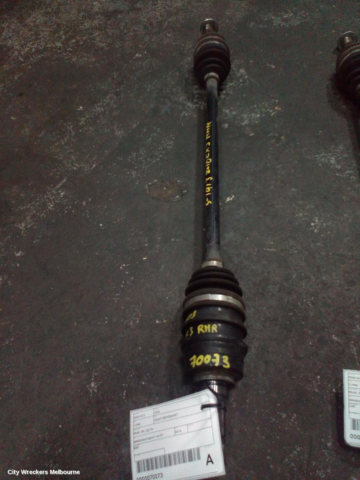 MAZDA CX3 2016 Right Driveshaft