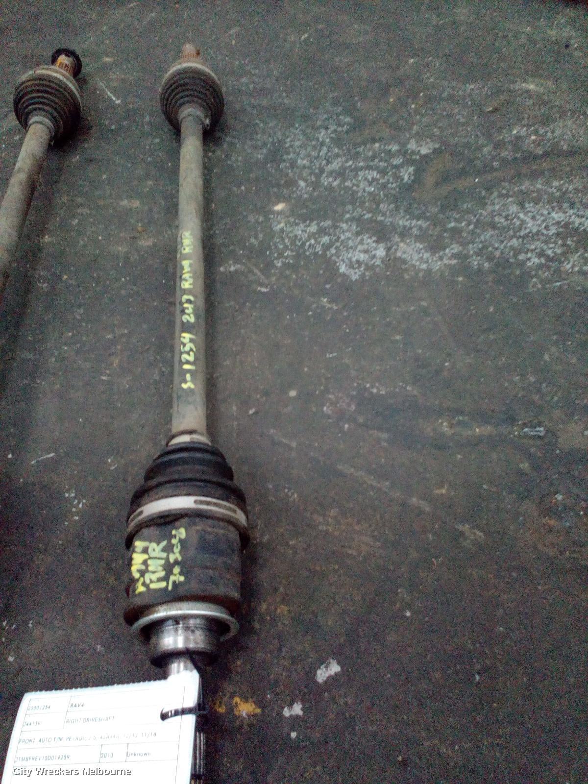 TOYOTA RAV4 2013 Right Driveshaft