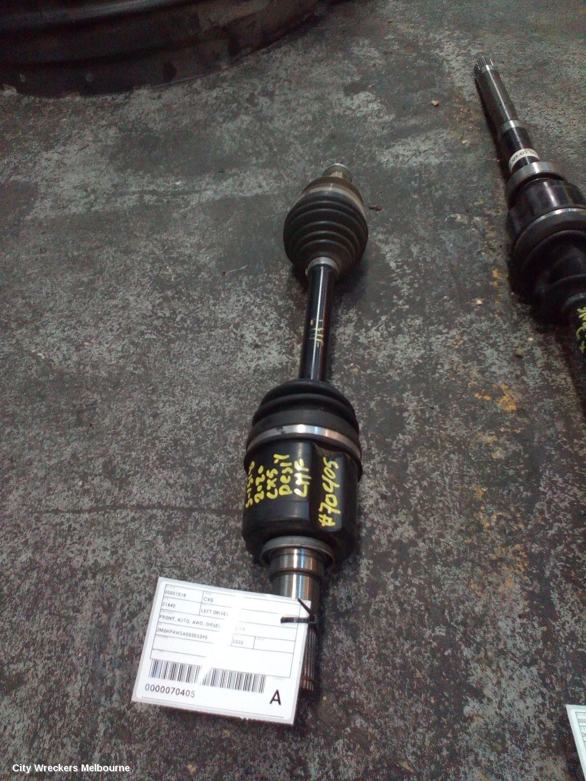 MAZDA CX5 2020 Left Driveshaft