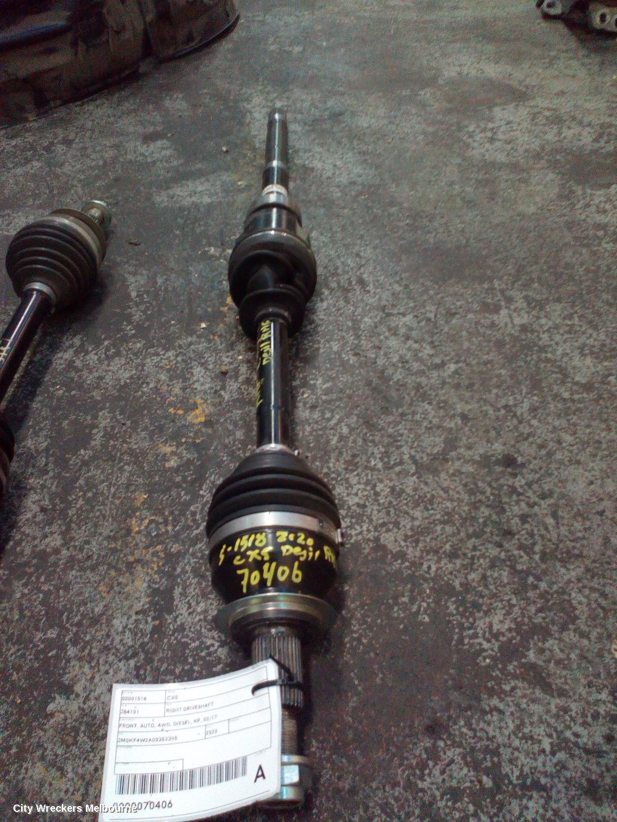 MAZDA CX5 2020 Right Driveshaft