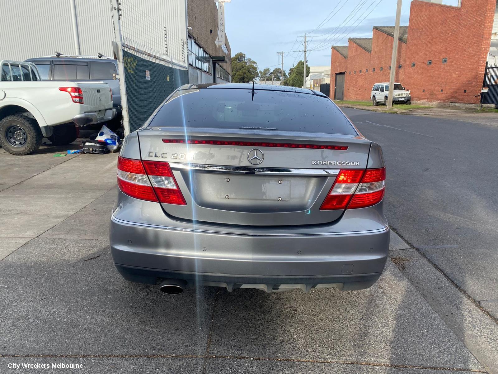 MERCEDES CLC CLASS 2010 Bootlid/Tailgate