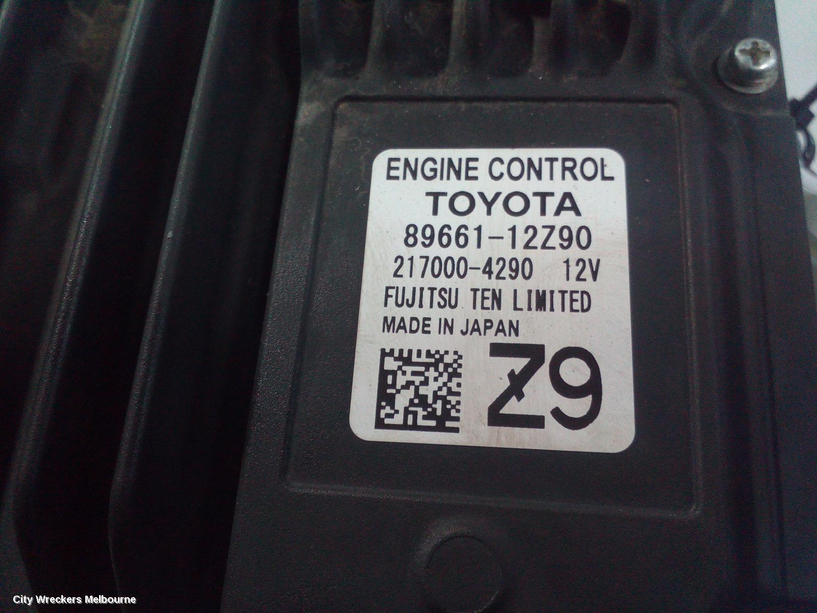 TOYOTA COROLLA 2019 Ecu