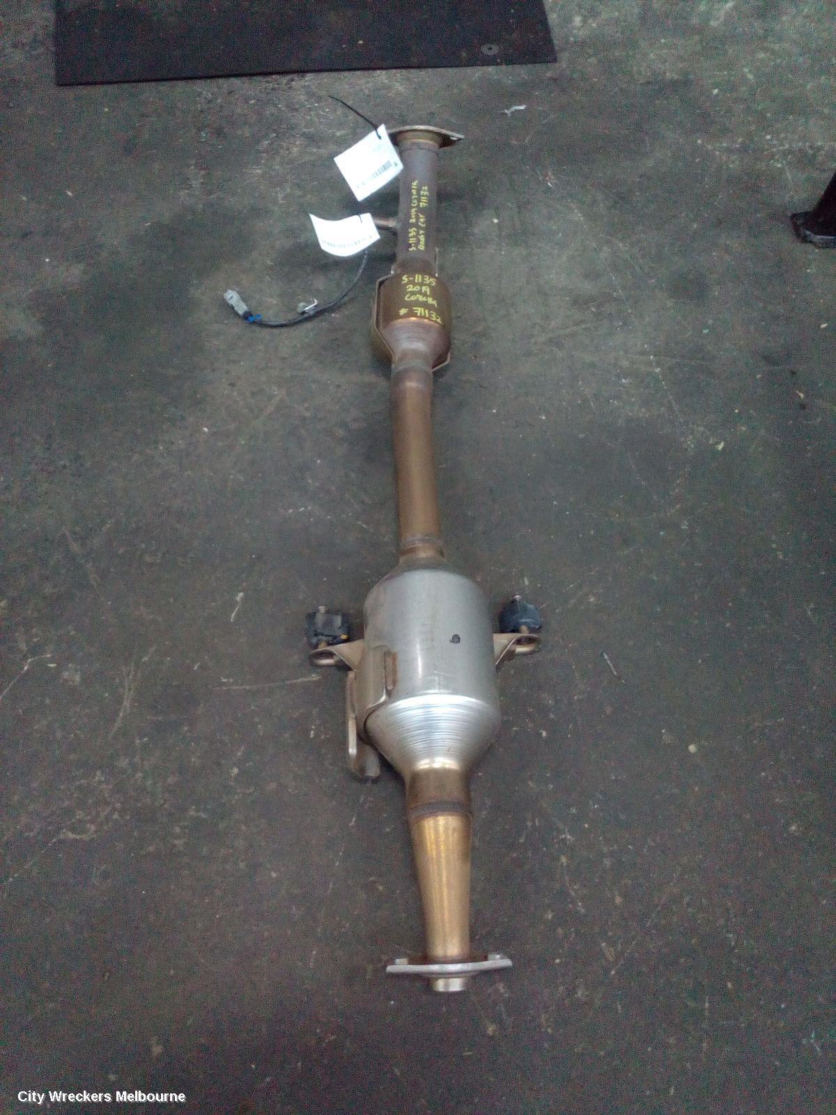 TOYOTA COROLLA 2019 Catalytic Converter