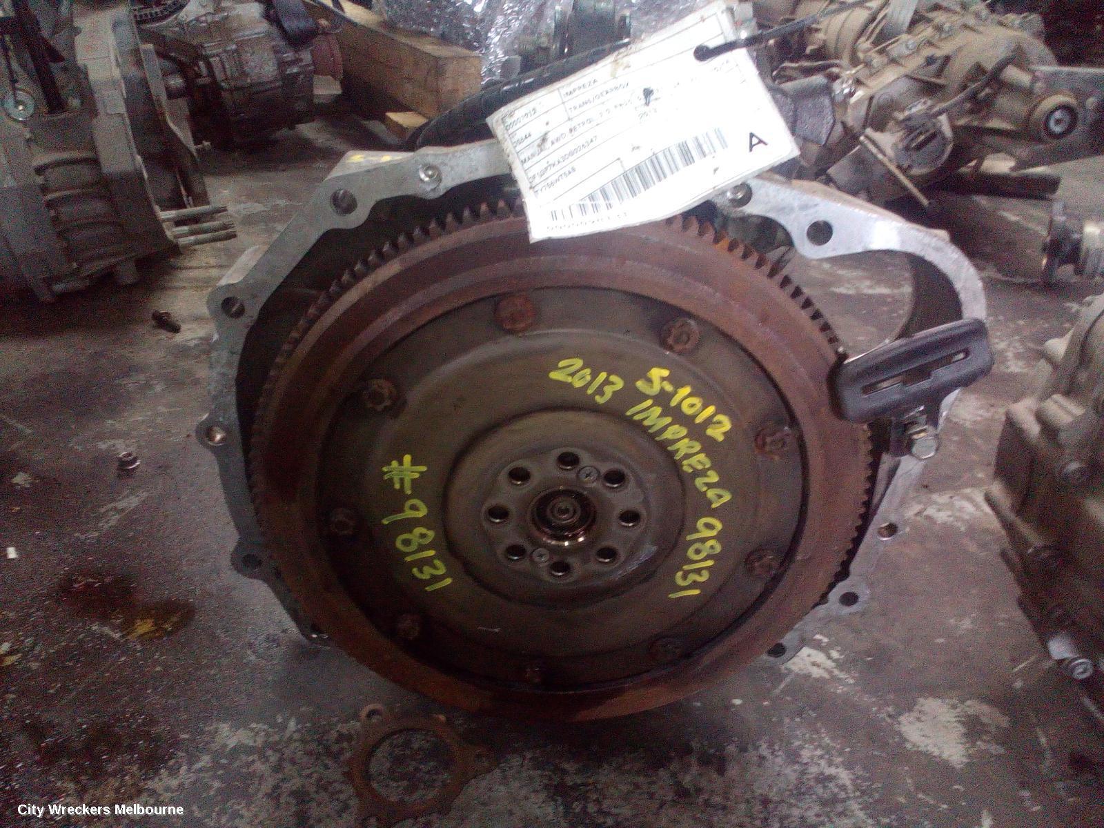 SUBARU IMPREZA 2013 Trans/Gearbox