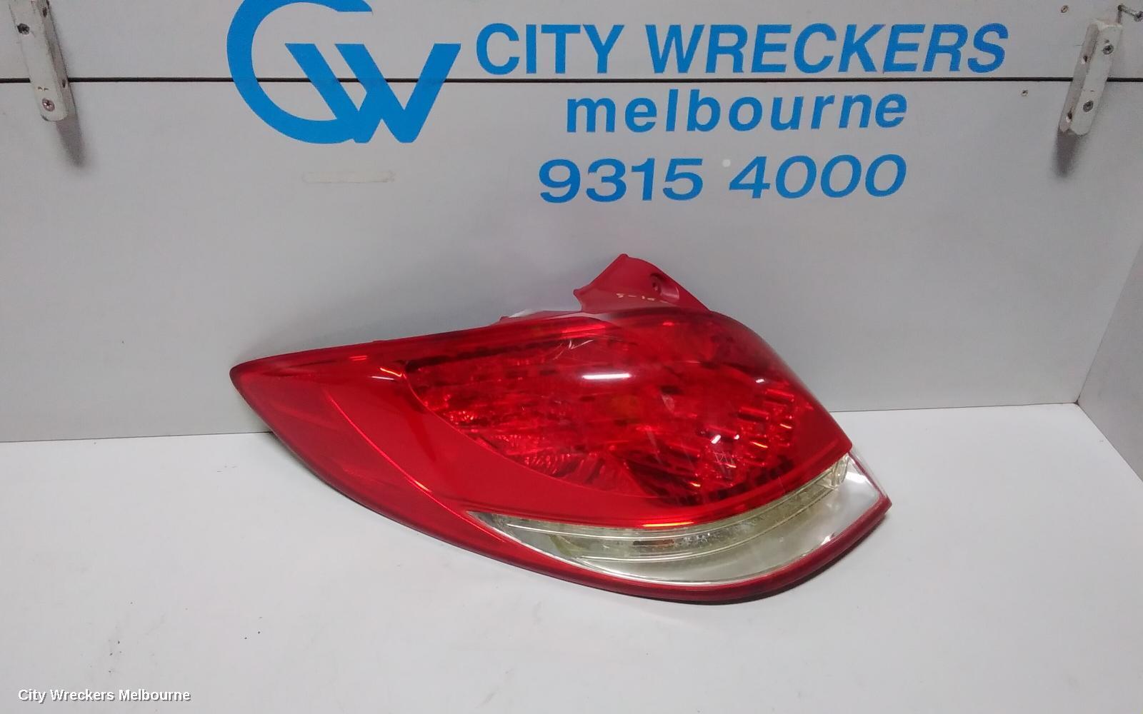 HYUNDAI VELOSTER 2013 Left Taillight