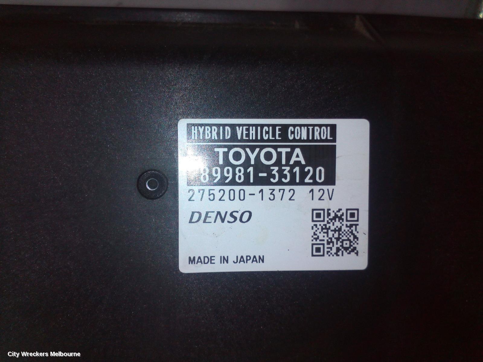 TOYOTA CAMRY 2011 Ecu