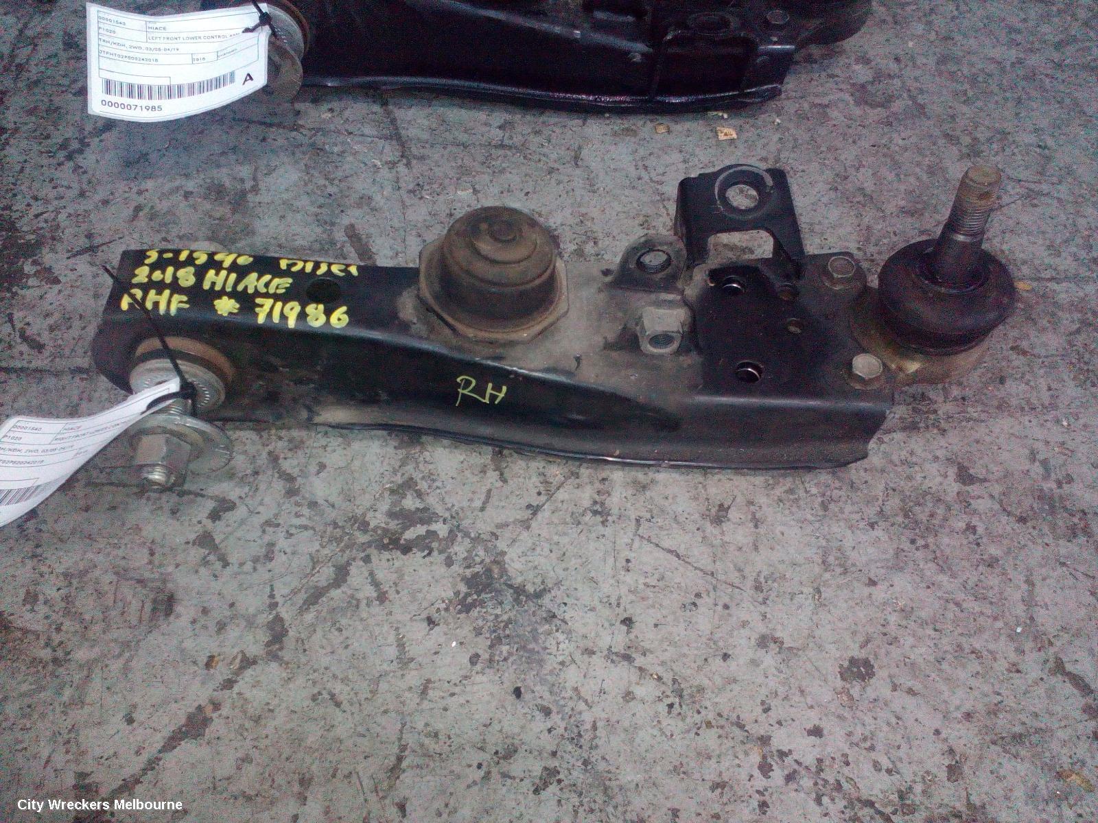 TOYOTA HIACE 2018 Right Front Lower Control Arm