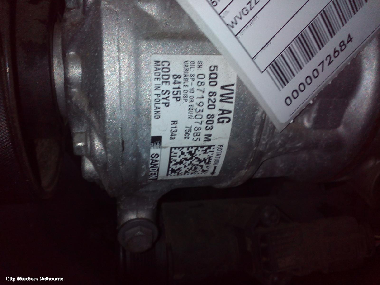 VOLKSWAGEN TIGUAN 2018 A/C Compressor