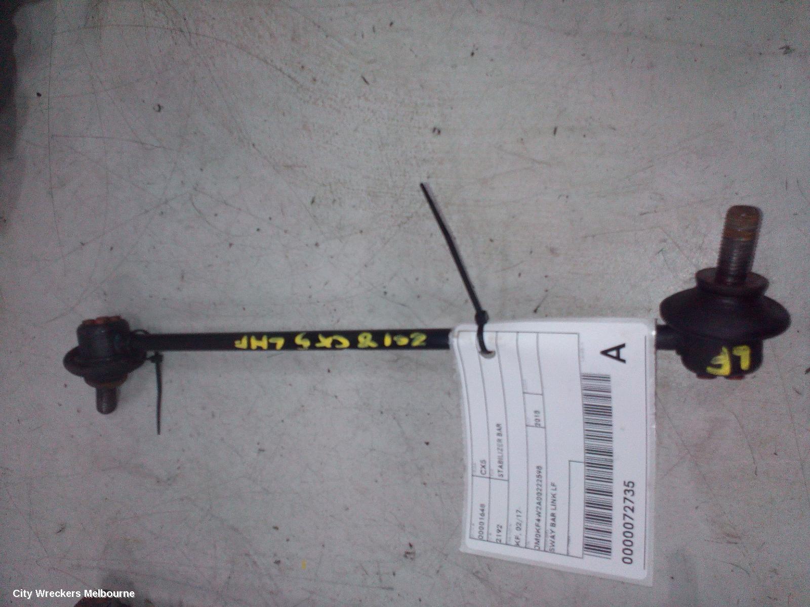 MAZDA CX5 2018 Stabiliser Bar