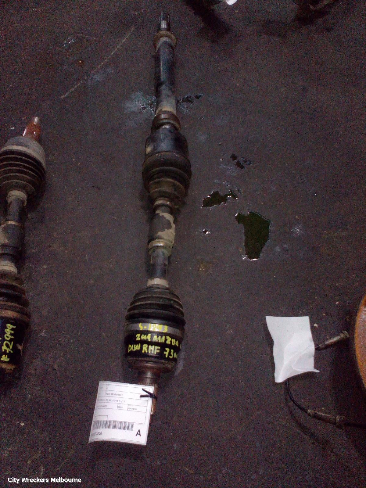 MAZDA 6 2009 Right Driveshaft