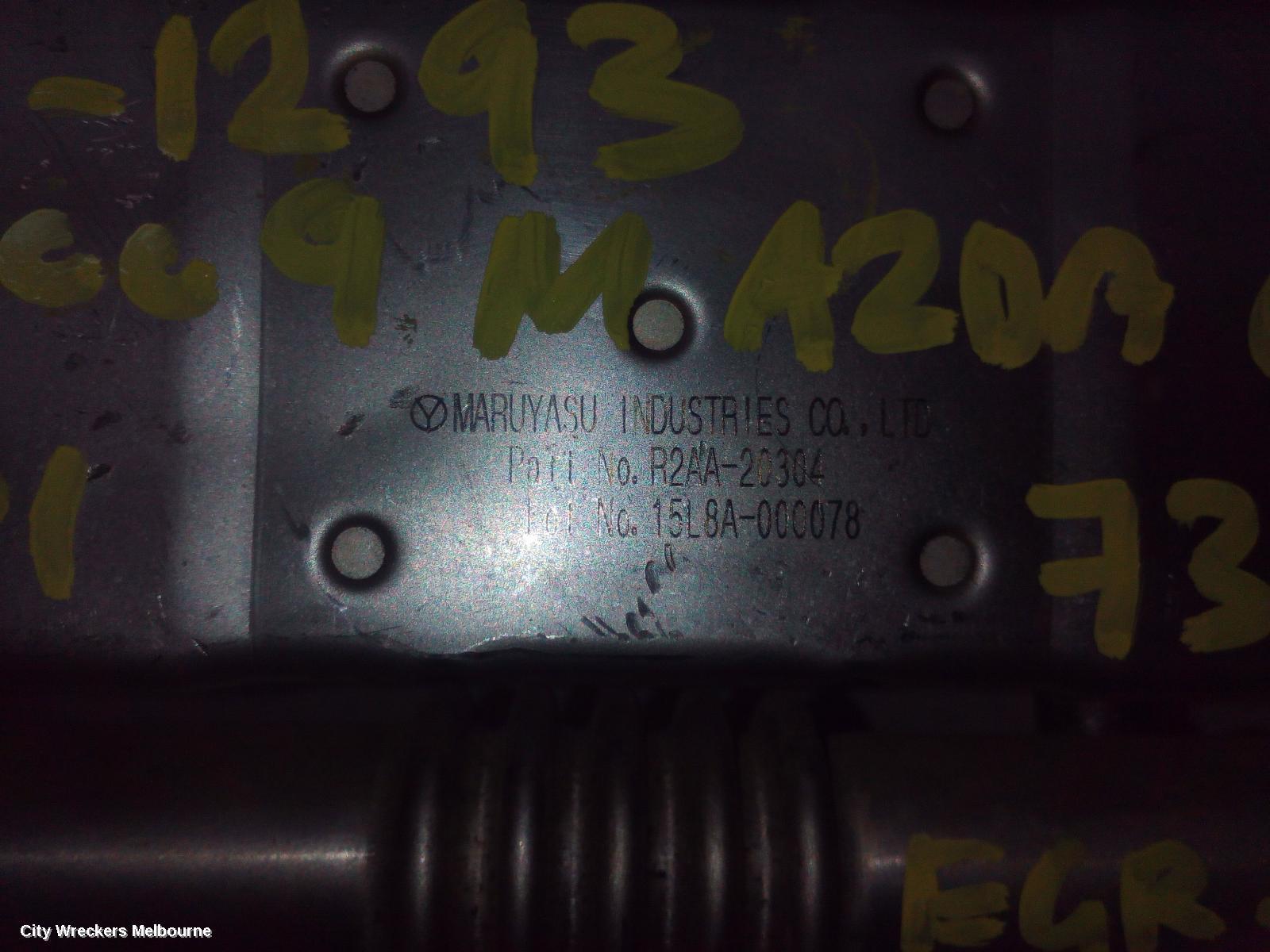 MAZDA 6 2009 Egr Valve