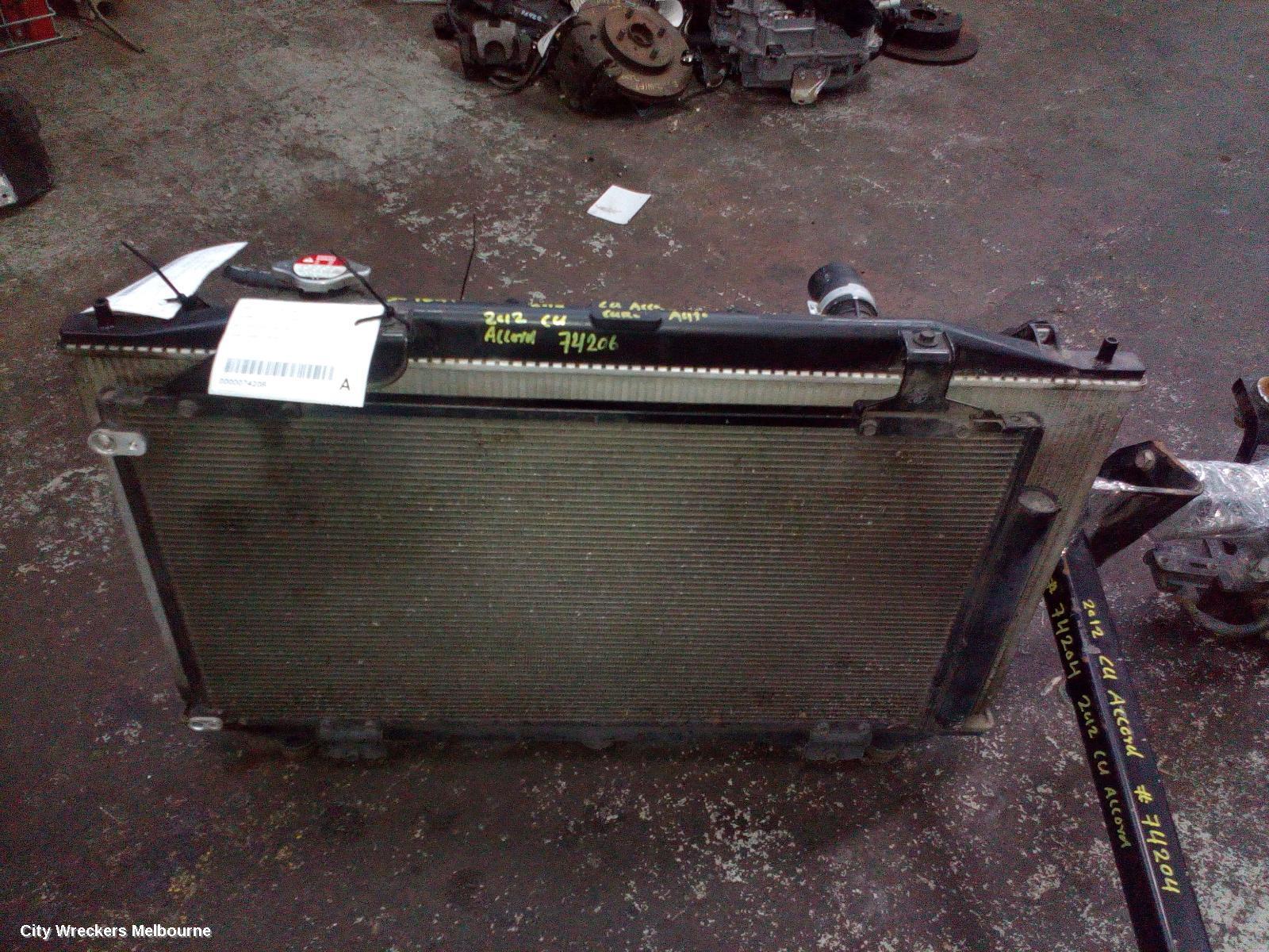 HONDA ACCORD 2012 Radiator