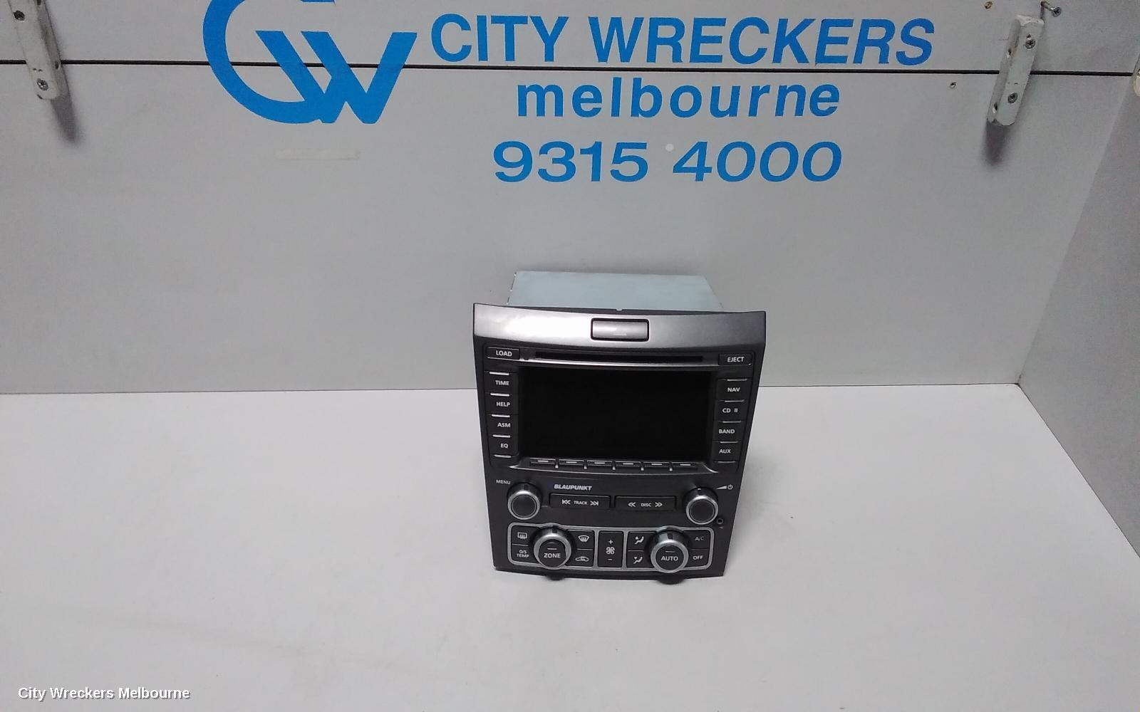 HOLDEN COMMODORE 2010 Radio/Cd/Dvd/Sat/Tv