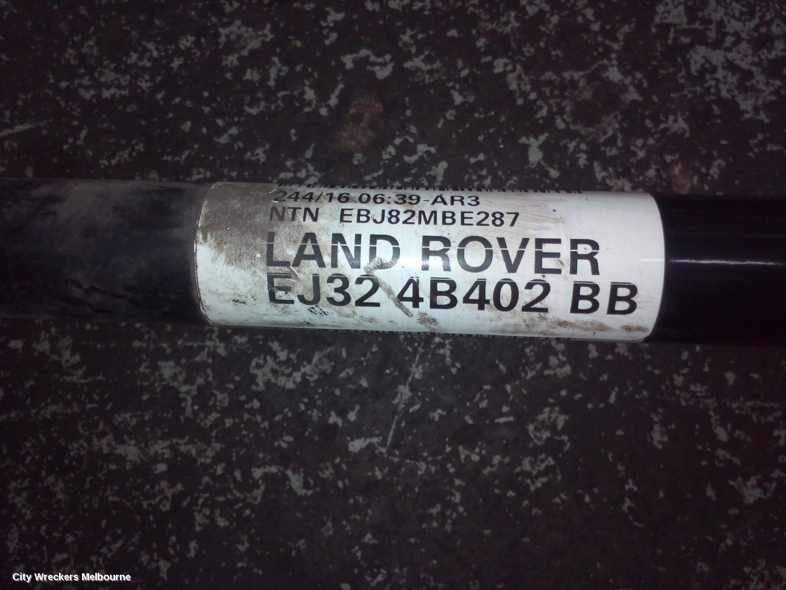 LAND ROVER RANGEROVER EVOQUE 2016 Left Driveshaft