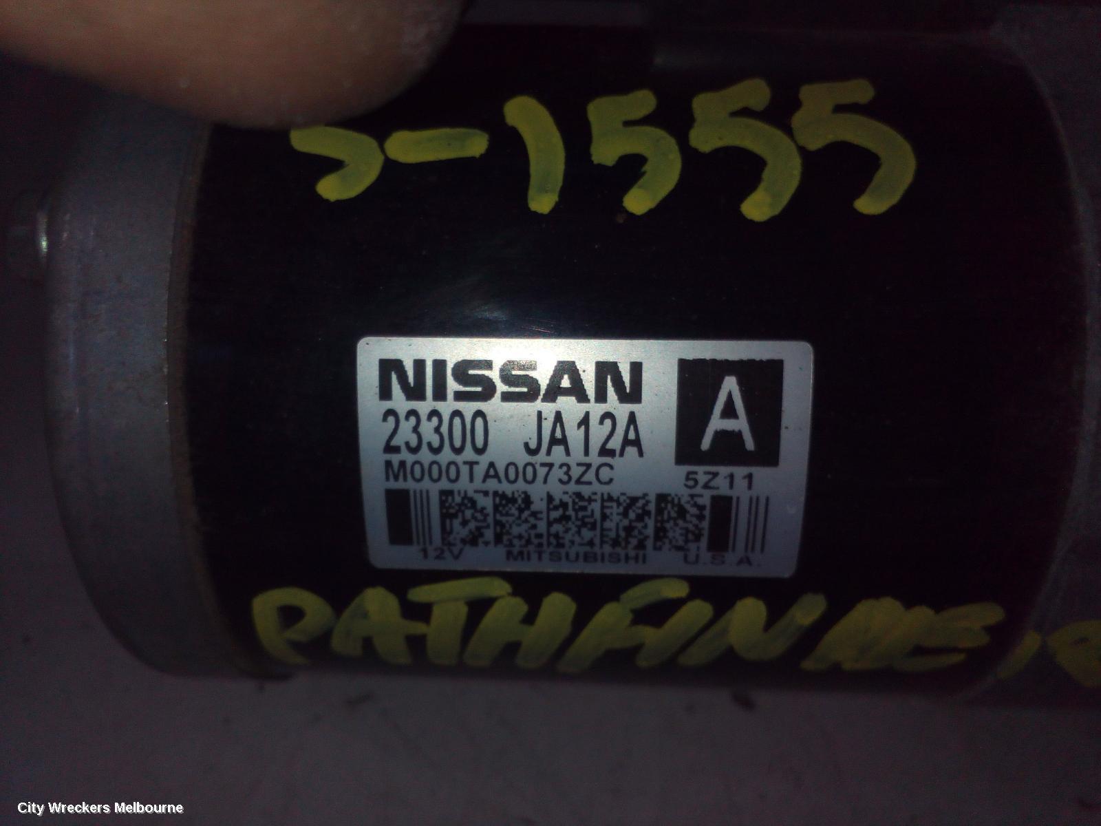 NISSAN PATHFINDER 2016 Starter