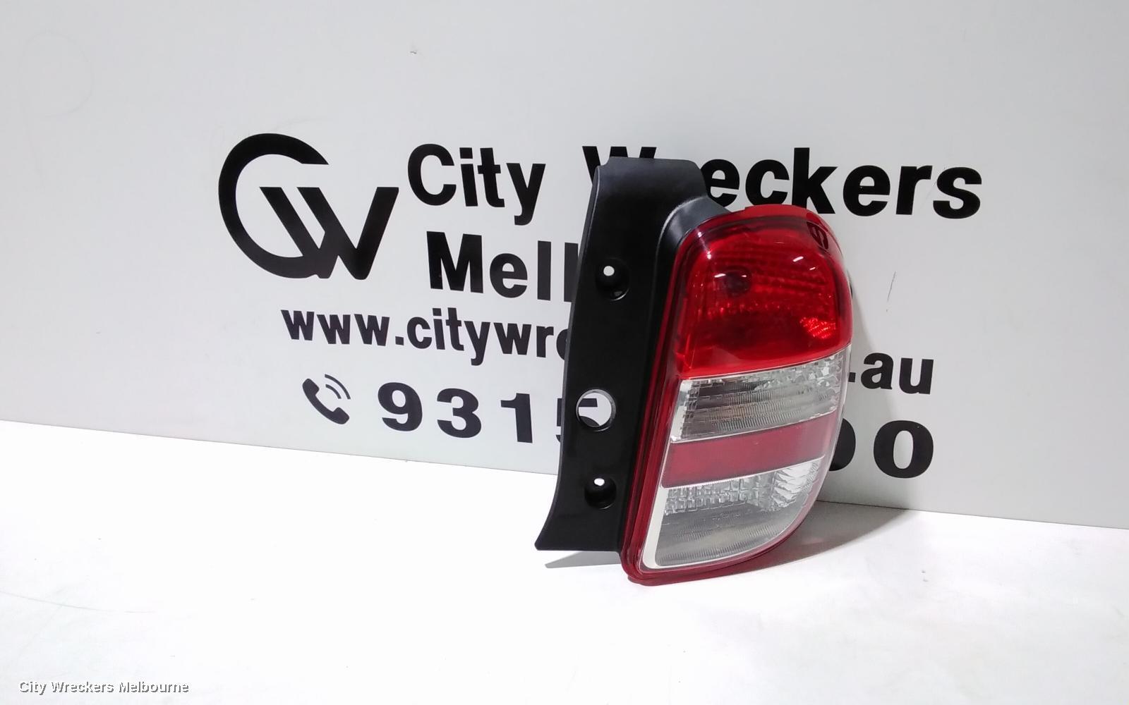 NISSAN MICRA 2013 Right Taillight