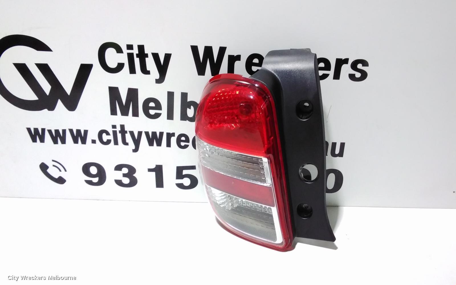 NISSAN MICRA 2013 Left Taillight