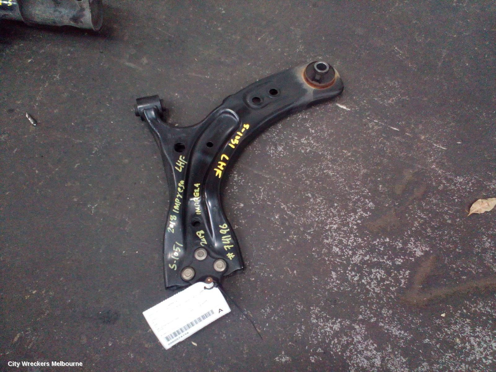 SUBARU IMPREZA 2017 Left Front Lower Control Arm