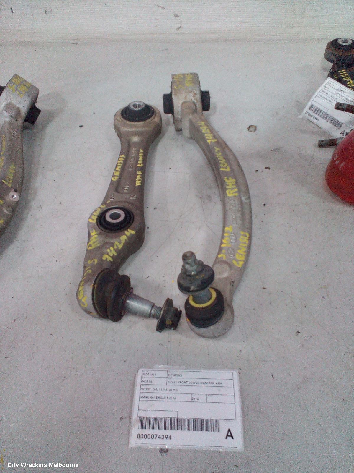 HYUNDAI GENESIS 2016 Right Front Lower Control Arm