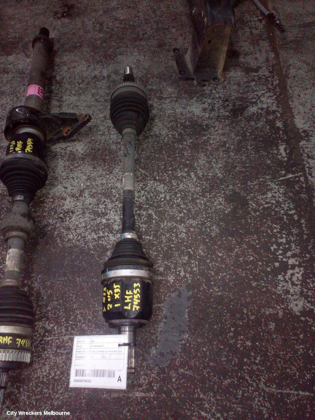 HYUNDAI IX35 2015 Left Driveshaft