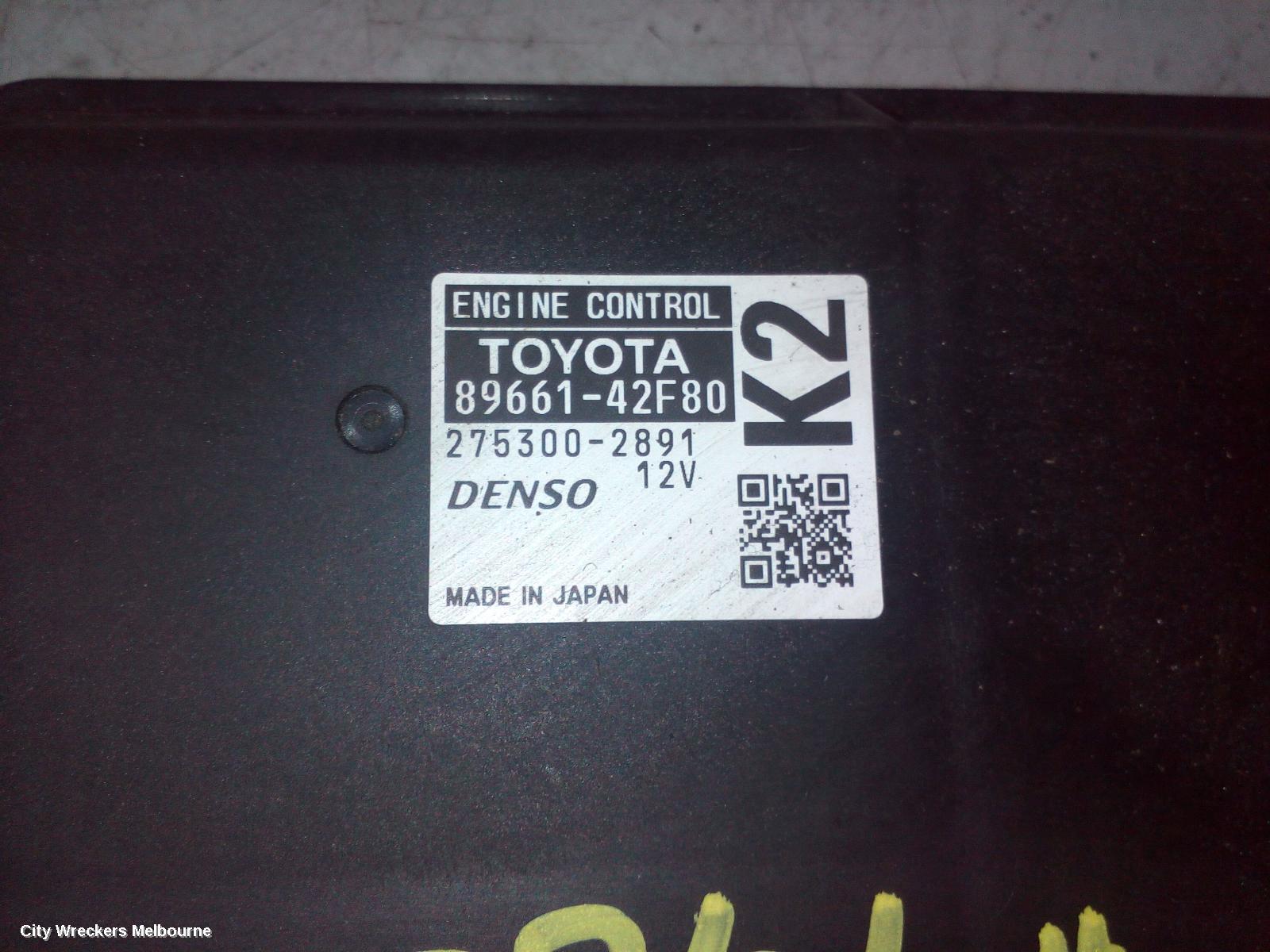 TOYOTA RAV4 2009 Ecu