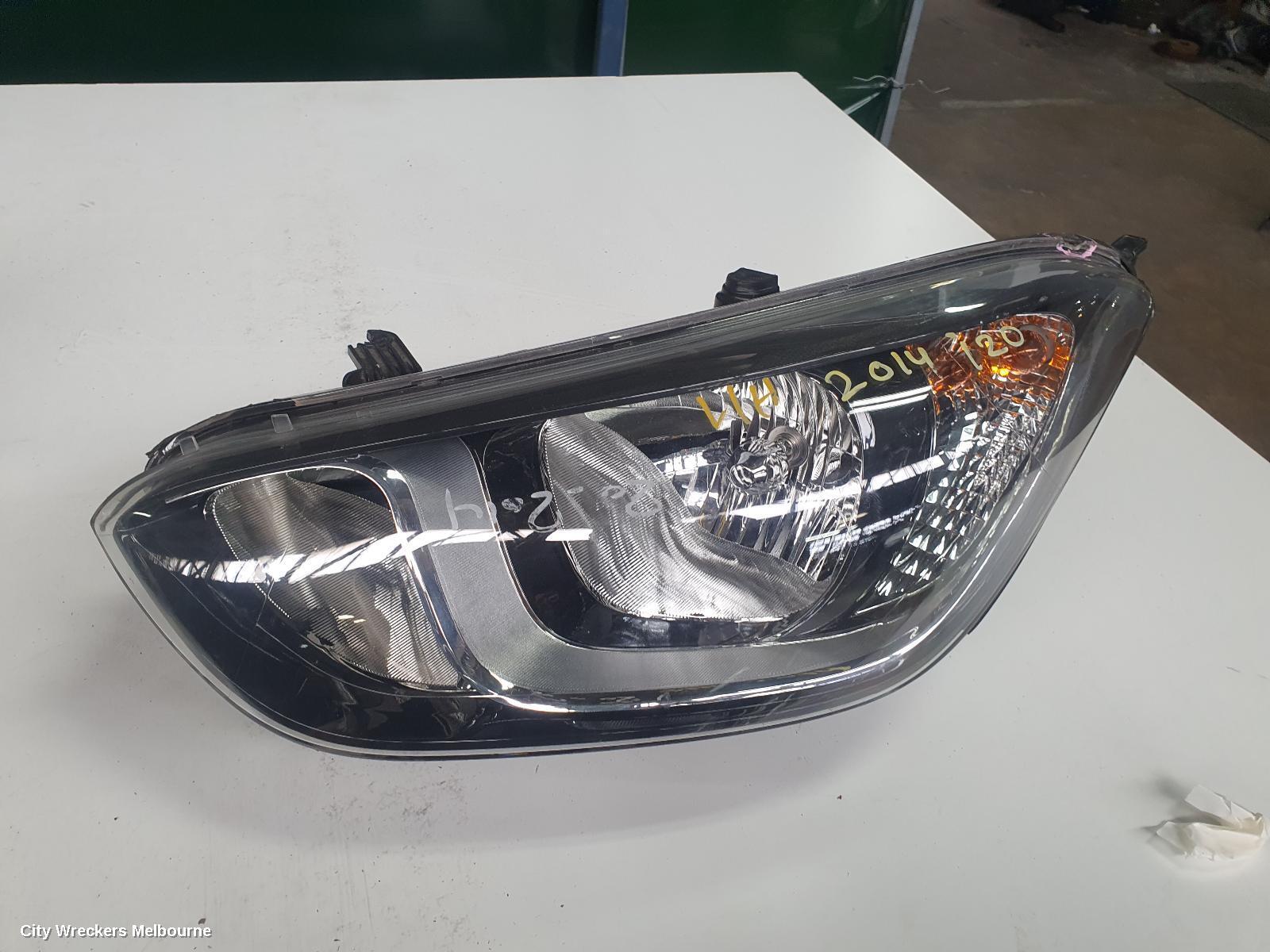 HYUNDAI I20 2014 Left Headlamp