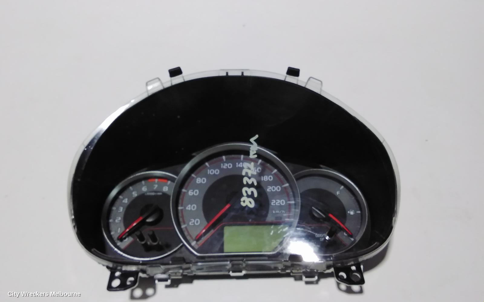 TOYOTA YARIS 2015 Instrument Cluster