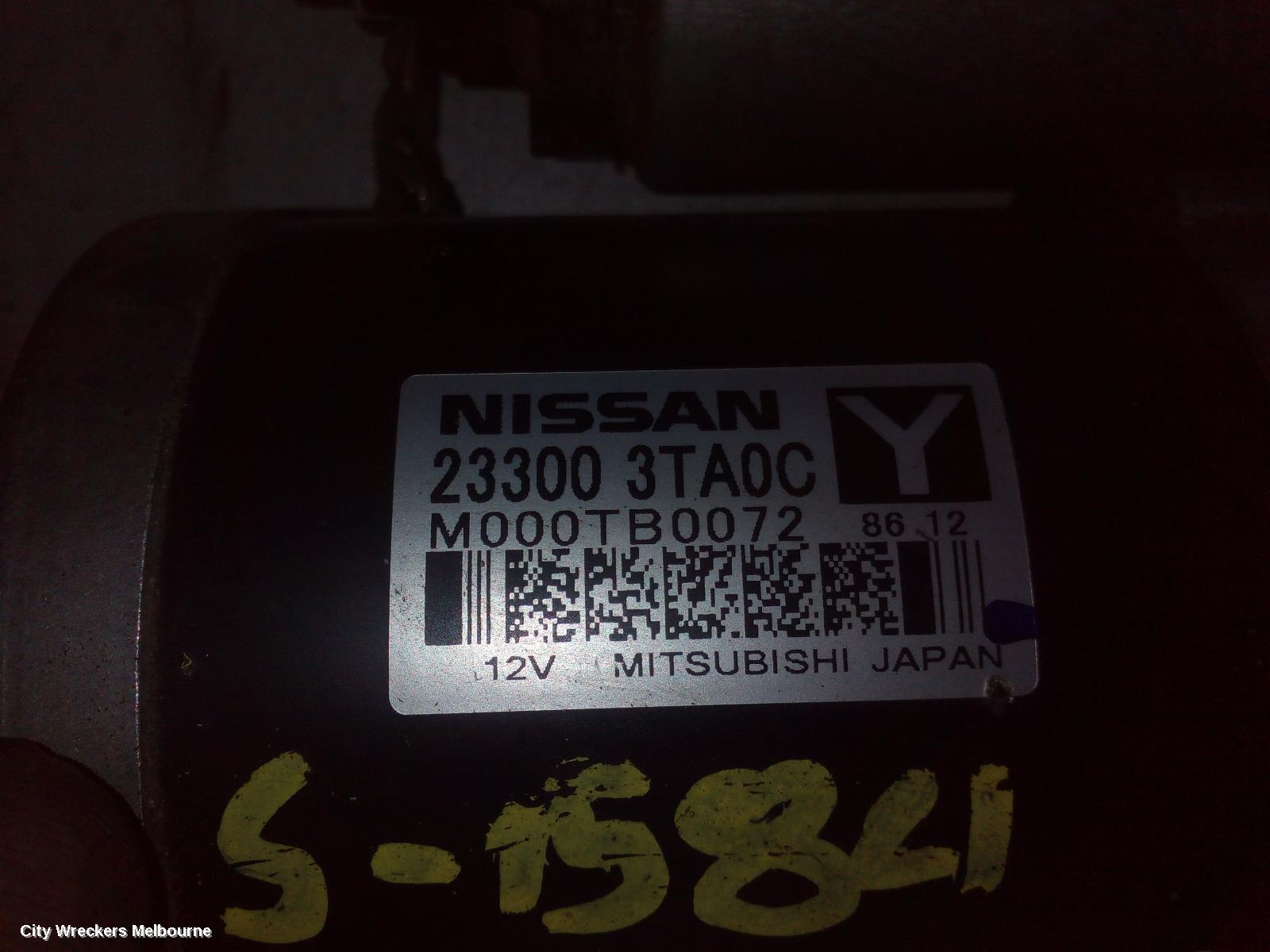 NISSAN XTRAIL 2018 Starter