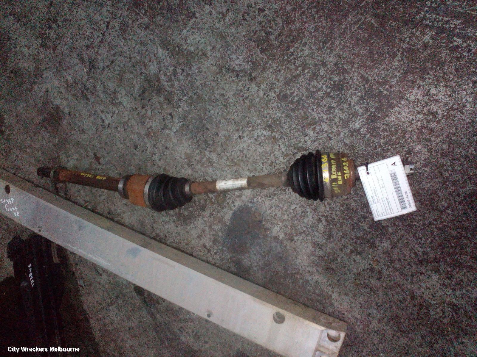 RENAULT MEGANE 2011 Right Driveshaft