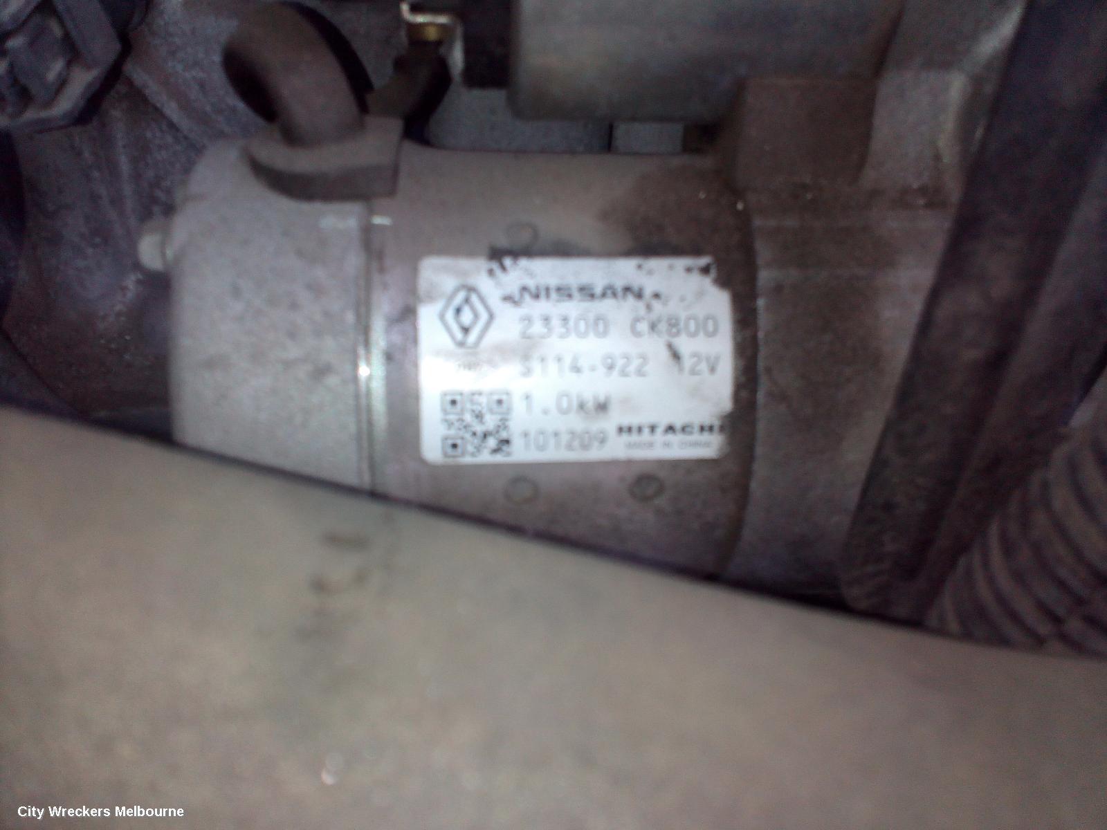 RENAULT MEGANE 2011 Starter