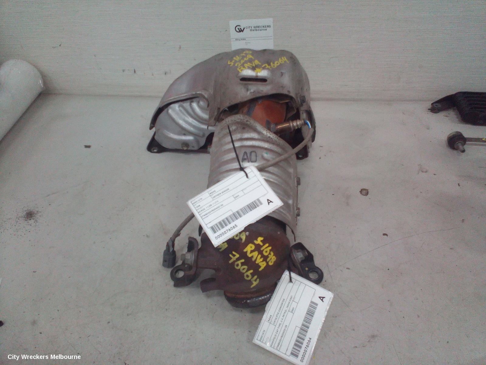 TOYOTA RAV4 2009 Catalytic Converter