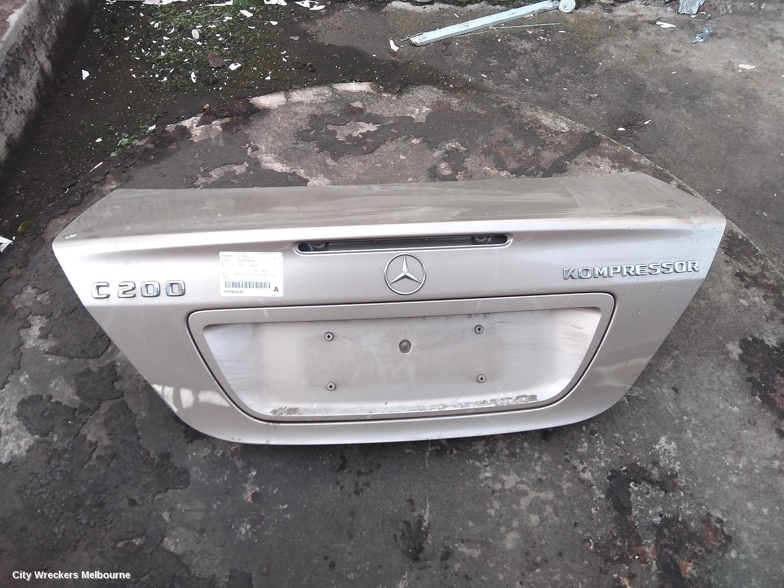 MERCEDES C CLASS 2002 Bootlid/Tailgate