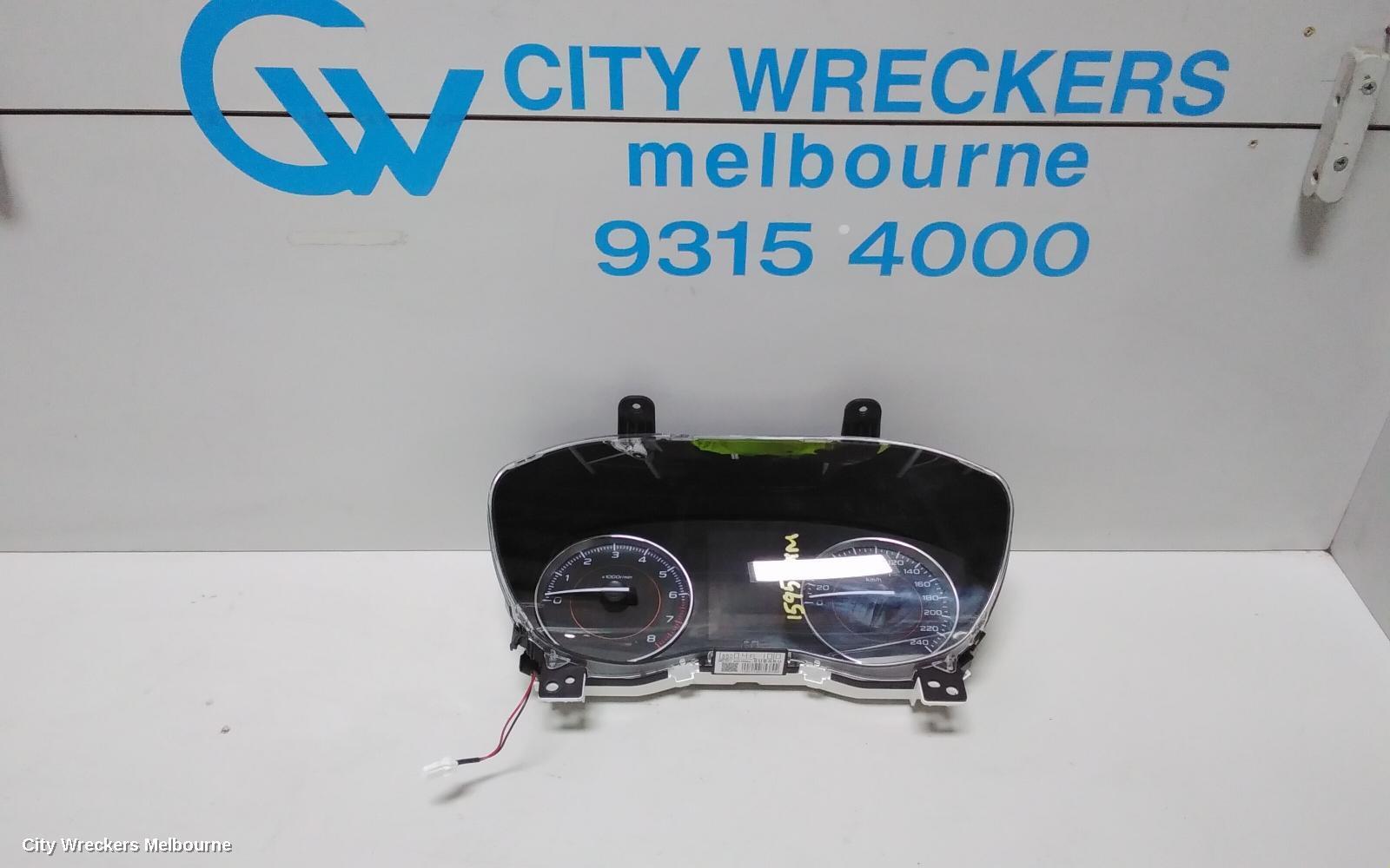 SUBARU XV 2019 Instrument Cluster