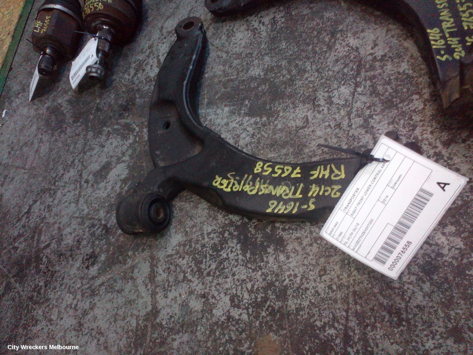 VOLKSWAGEN TRANSPORTER 2014 Right Front Lower Control Arm