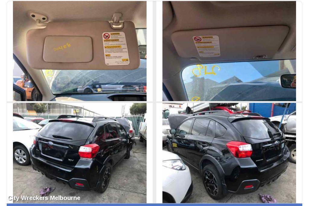 SUBARU XV 2012 Sunvisor