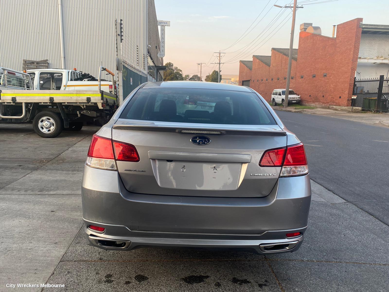 SUBARU LIBERTY 2011 Bootlid/Tailgate