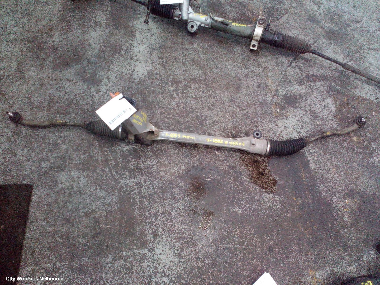 NISSAN MICRA 2013 Steering Box/Rack