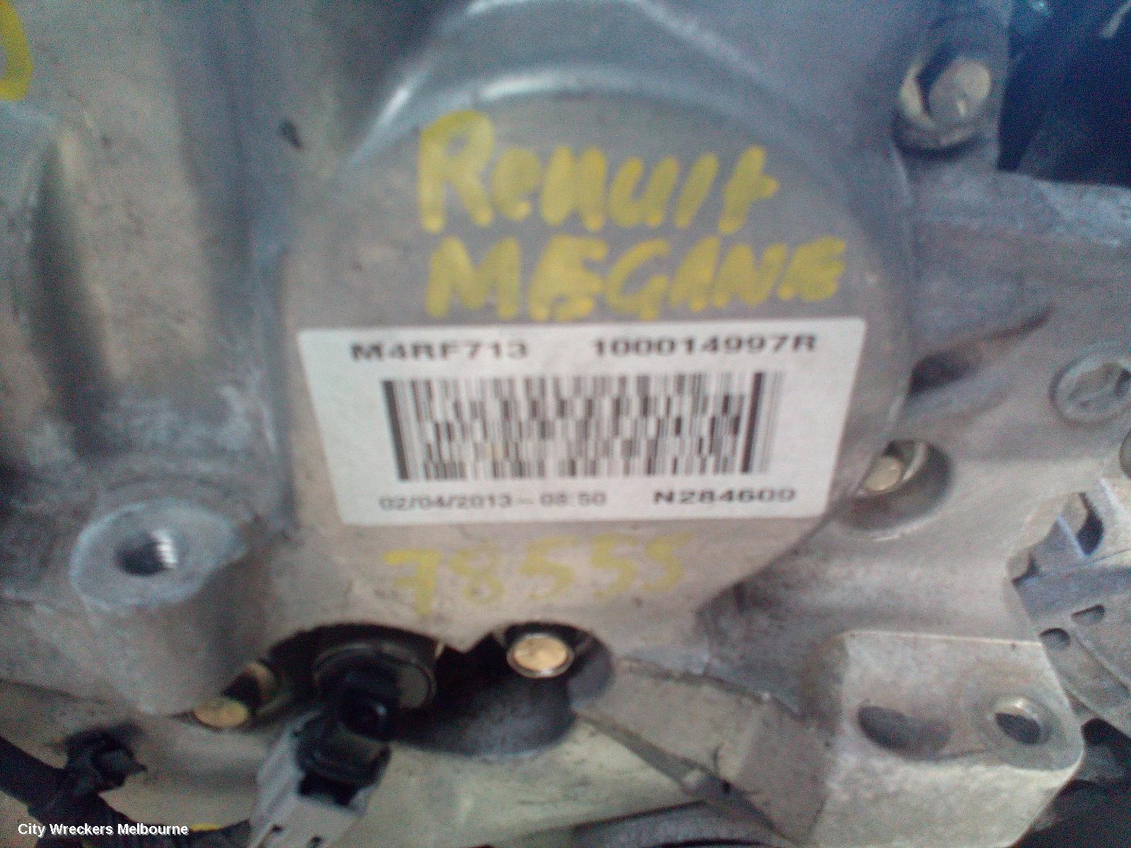 RENAULT MEGANE 2014 Engine