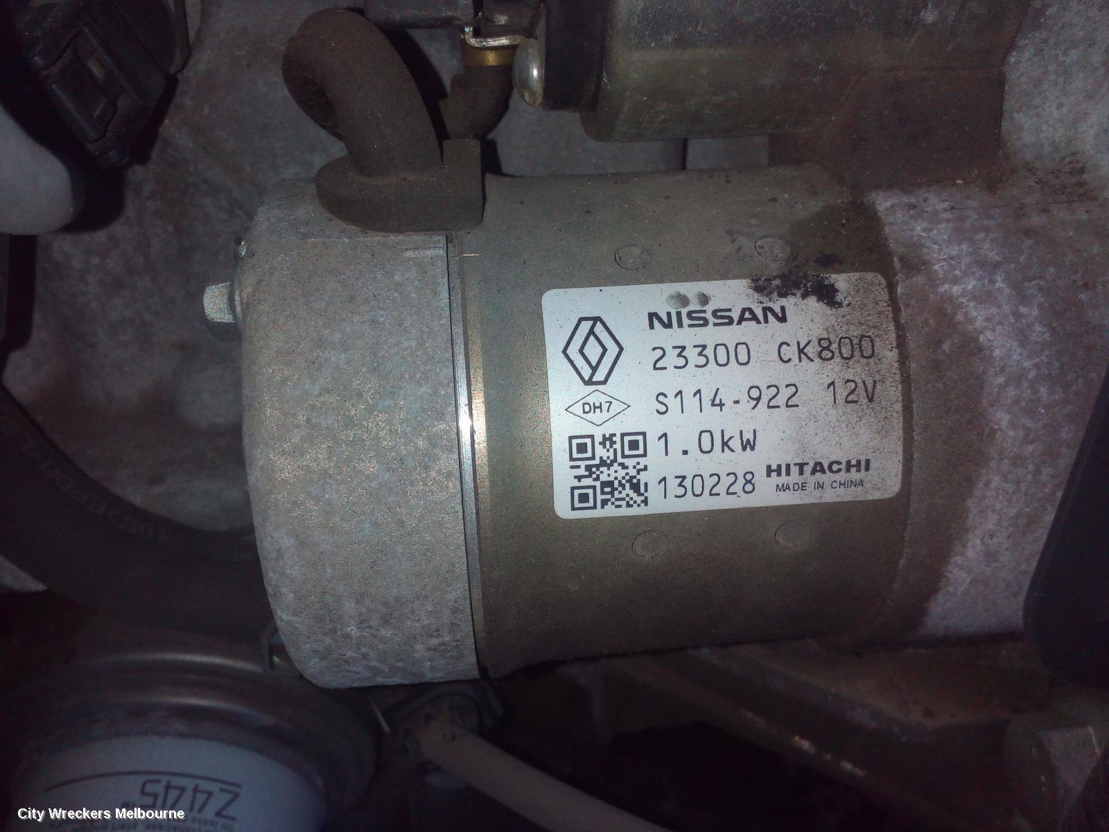 RENAULT MEGANE 2014 Starter