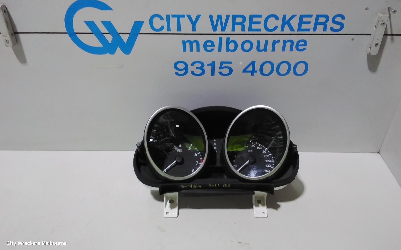 MAZDA 3 2011 Instrument Cluster