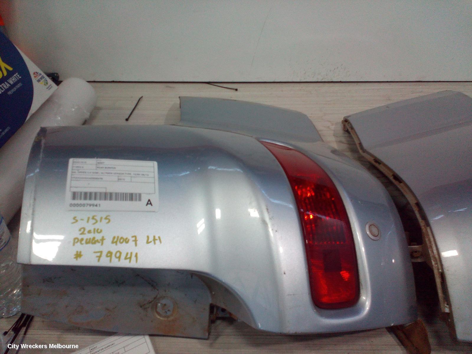 PEUGEOT 4007 2010 Rear Bumper