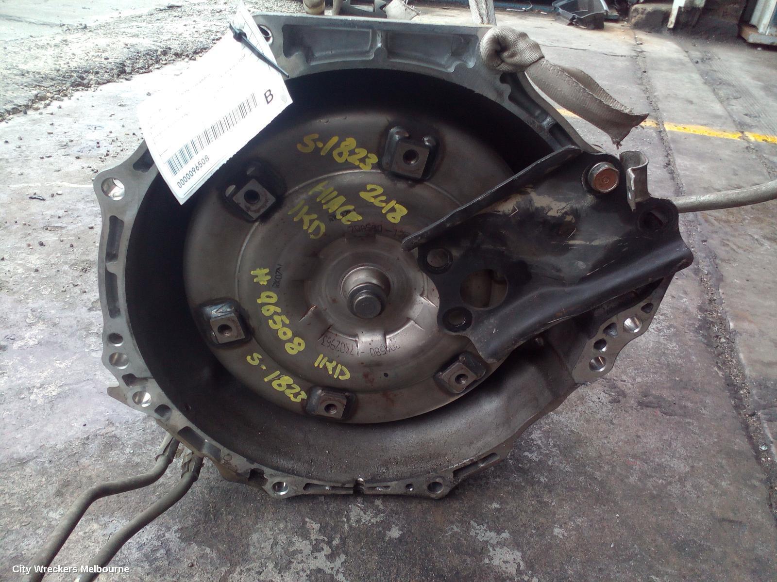 TOYOTA HIACE 2018 Trans/Gearbox