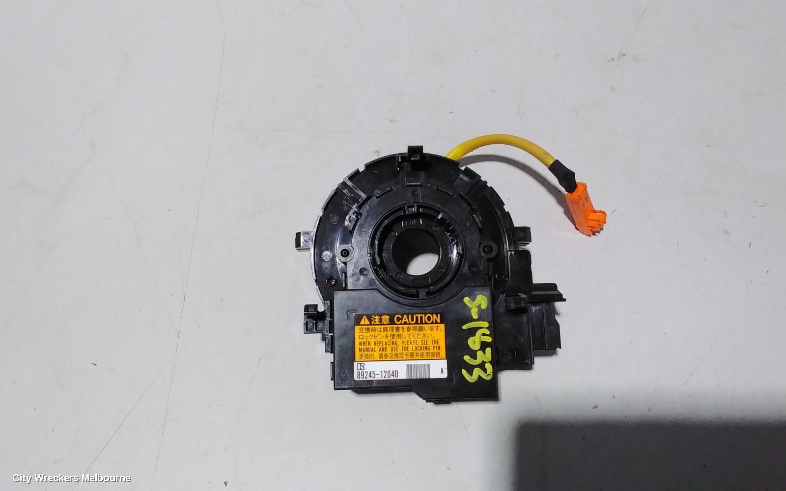 TOYOTA COROLLA 2016 Airbag Module/Sensor