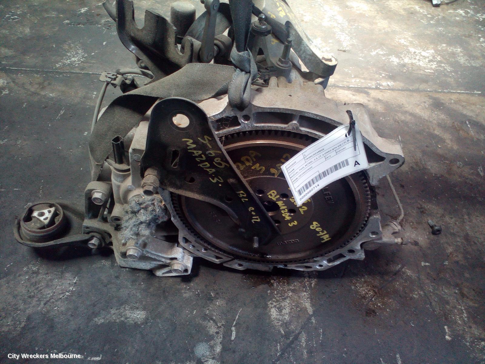 MAZDA 3 2012 Trans/Gearbox